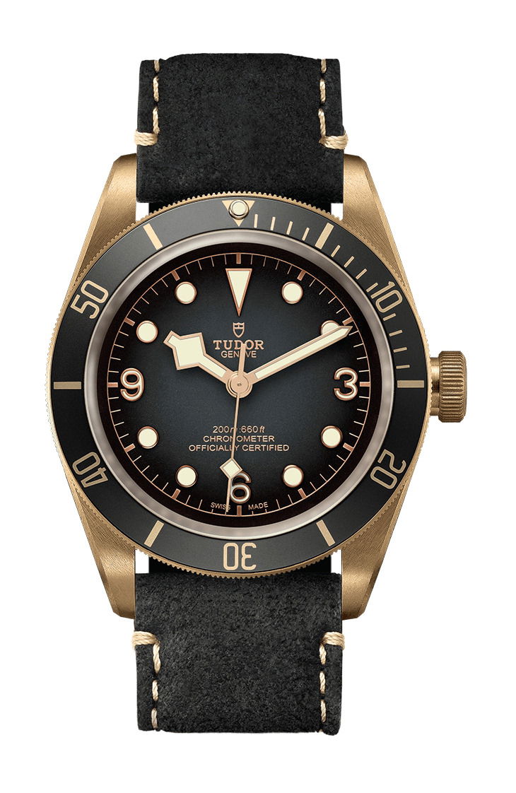 TUDOR Black Bay Bronze luxury timepiece - detailed view