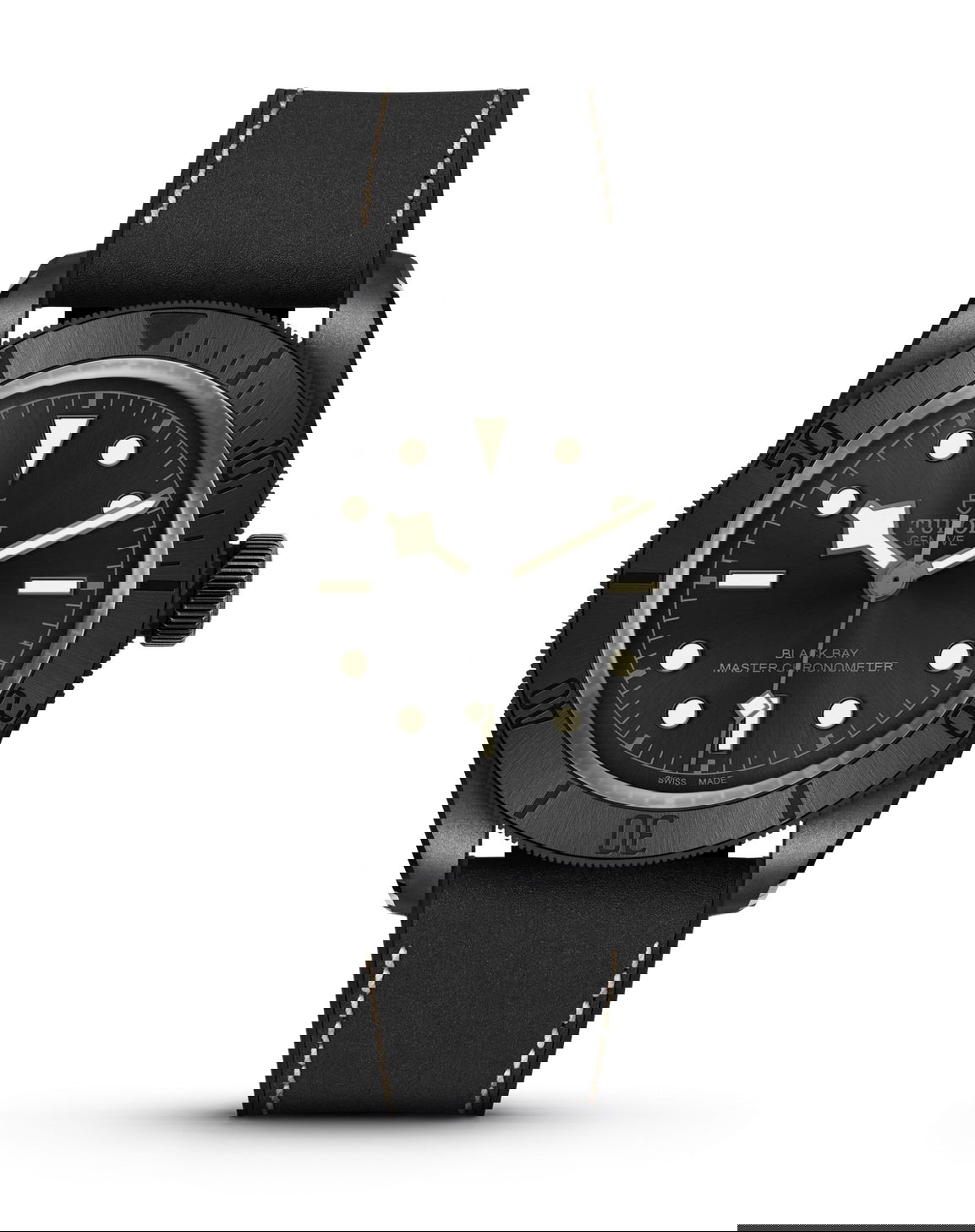 TUDOR Black Bay Ceramic luxury timepiece - detailed view