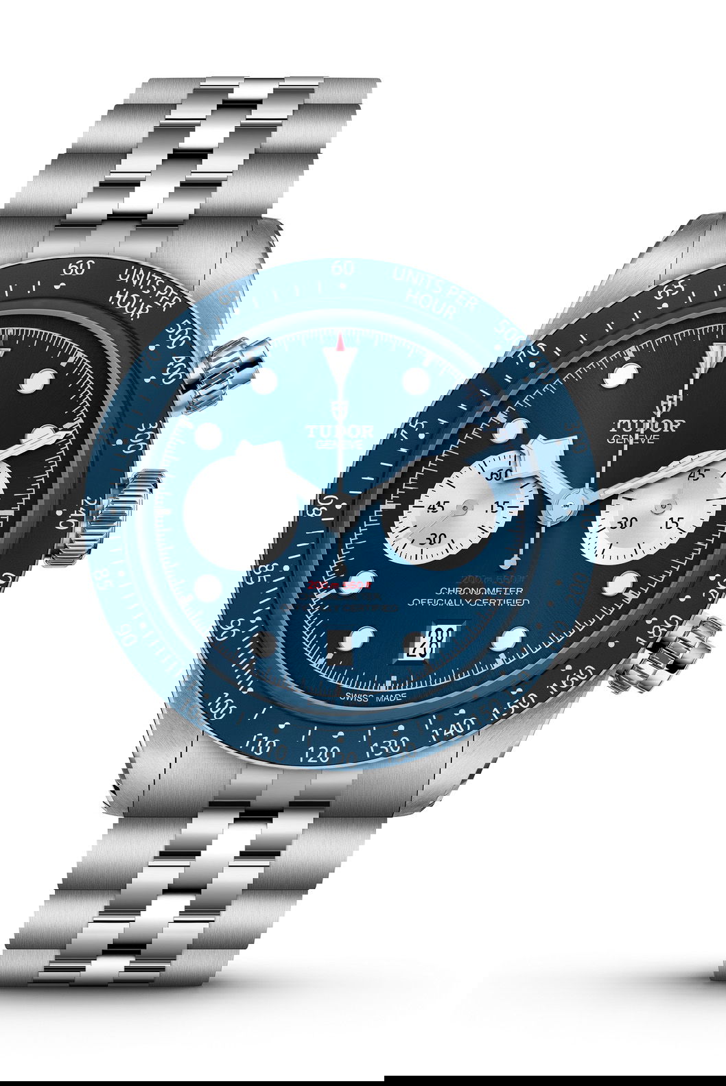 TUDOR Black Bay Chrono „Blue“ luxury timepiece - detailed view
