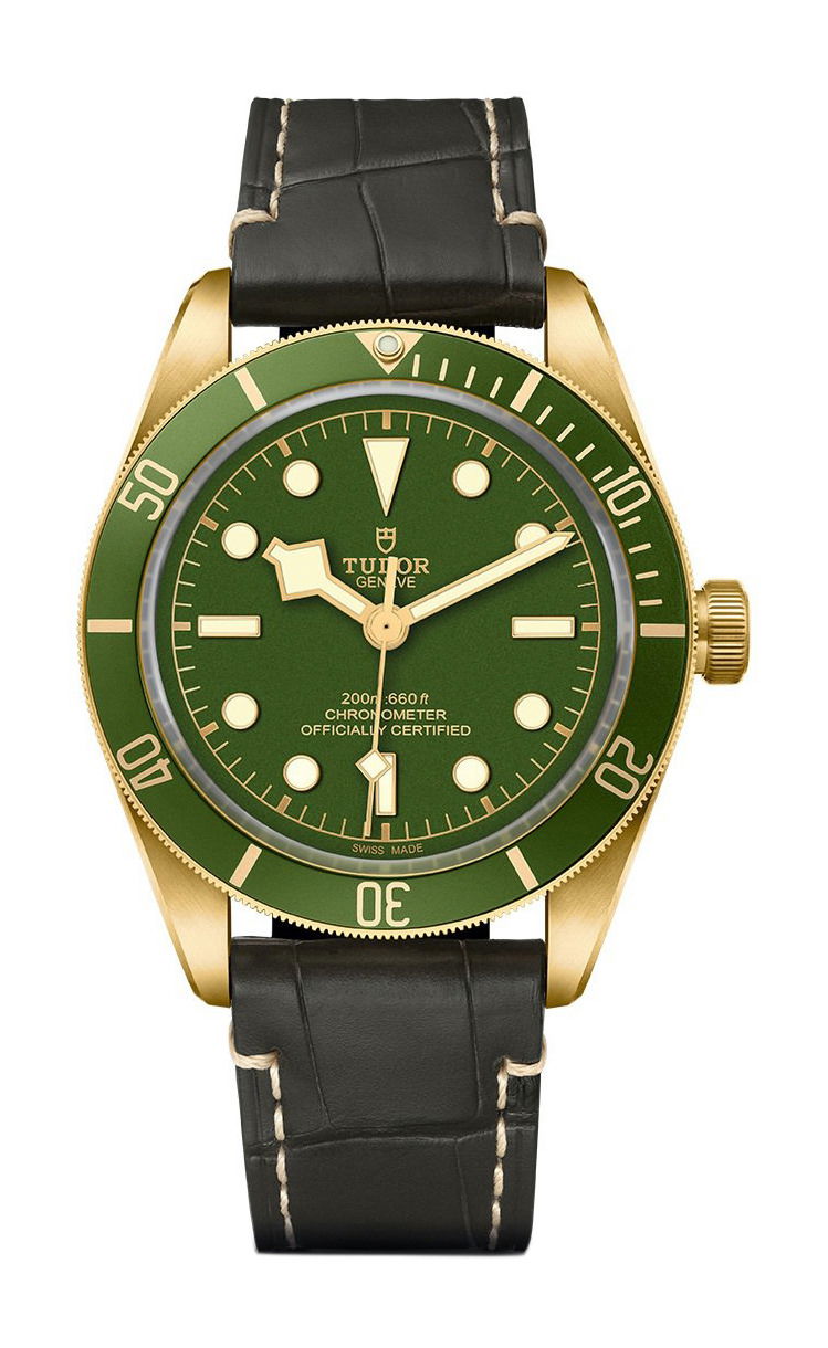 TUDOR Black Bay Fifty-Eight 18K luxury timepiece - detailed view