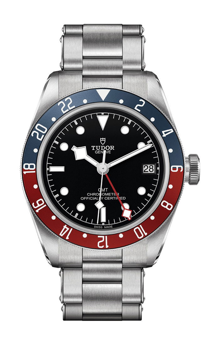 TUDOR Black Bay GMT luxury timepiece - detailed view