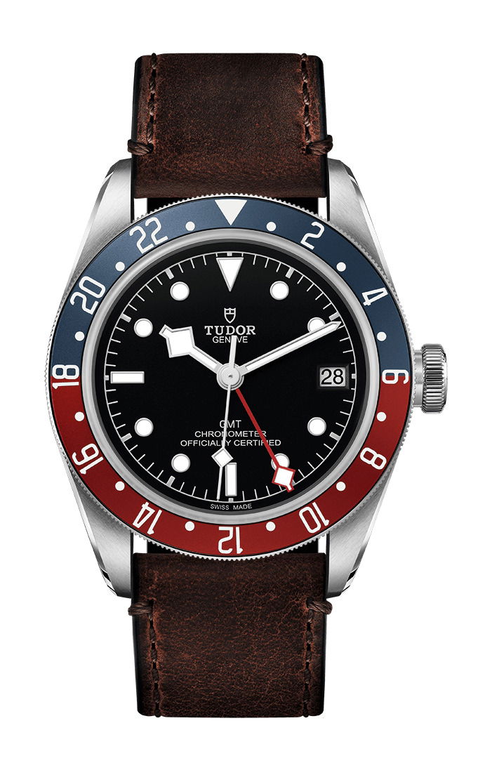 TUDOR Black Bay GMT luxury timepiece - detailed view