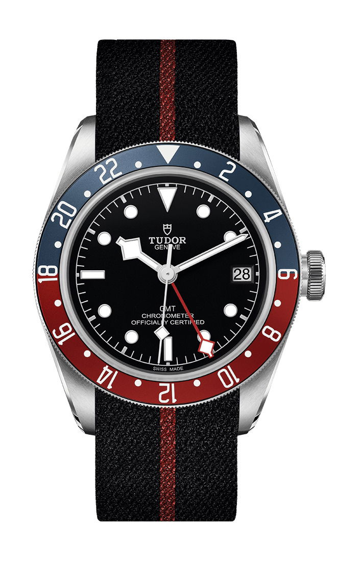 TUDOR Black Bay GMT luxury timepiece - detailed view