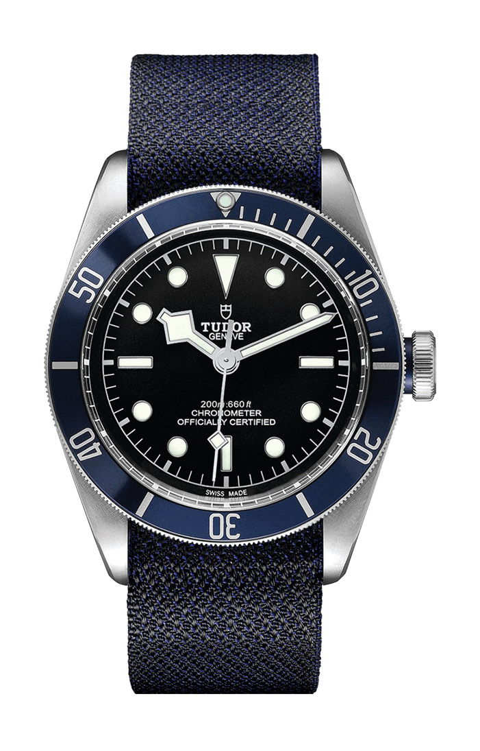 TUDOR Black Bay luxury timepiece - detailed view