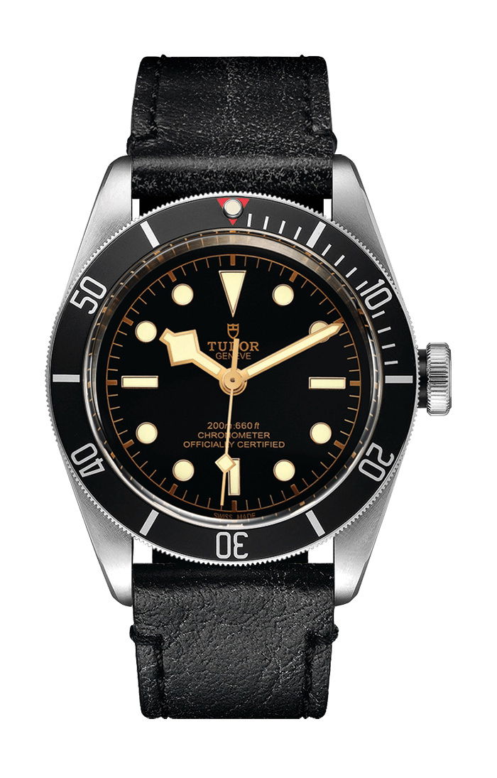 TUDOR Black Bay luxury timepiece - detailed view