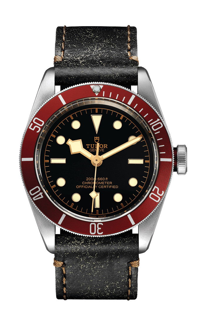 TUDOR Black Bay luxury timepiece - detailed view