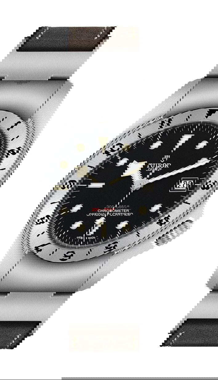 TUDOR Black Bay P01 luxury timepiece - detailed view