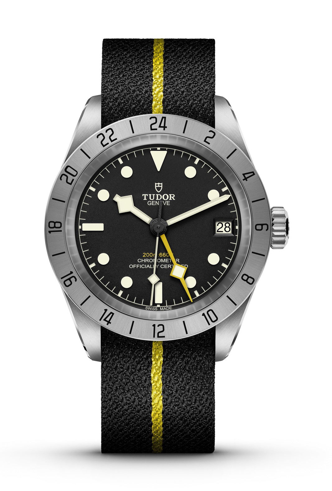 TUDOR Black Bay Pro luxury timepiece - detailed view