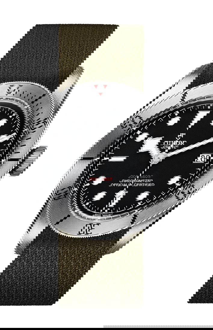 TUDOR Black Bay Steel luxury timepiece - detailed view