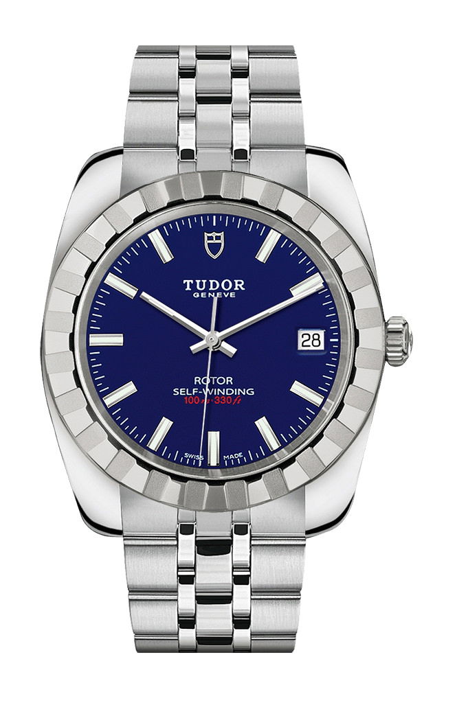 TUDOR Classic Date luxury timepiece - detailed view
