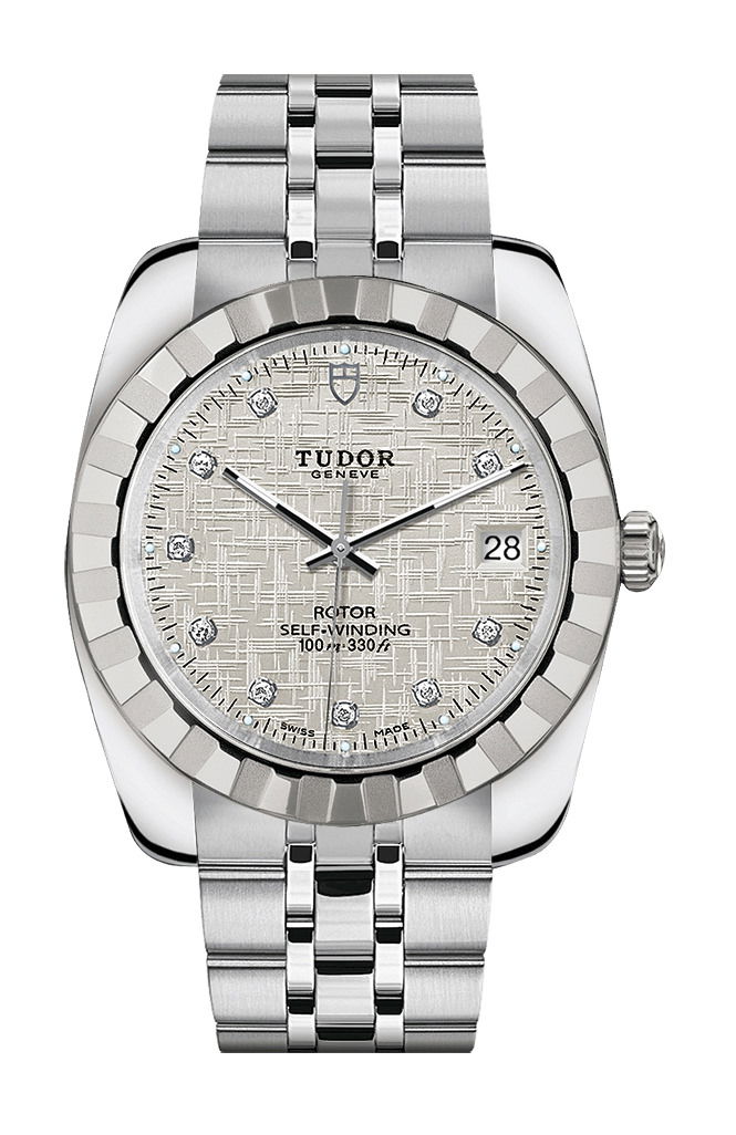 TUDOR Classic Date luxury timepiece - detailed view