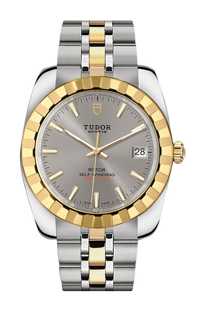 TUDOR Classic Date luxury timepiece - detailed view