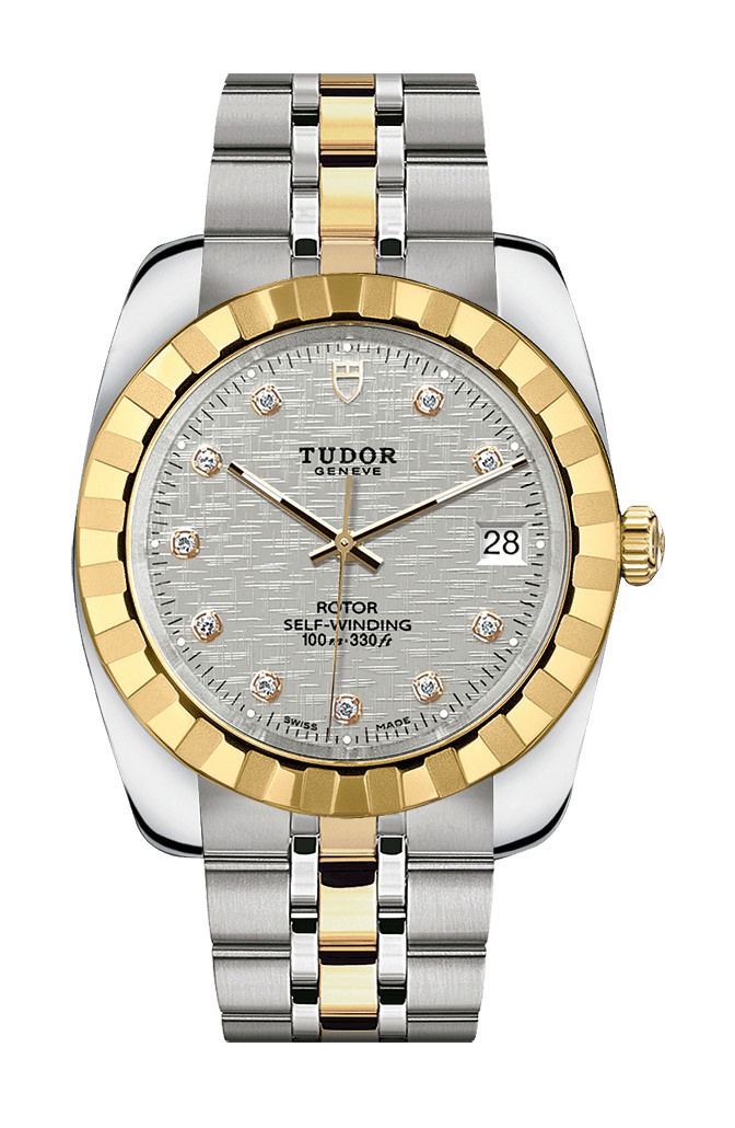 TUDOR Classic Date luxury timepiece - detailed view
