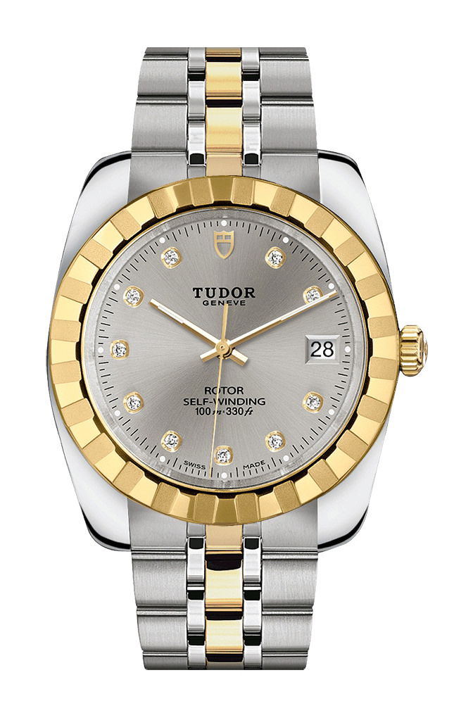 TUDOR Classic Date luxury timepiece - detailed view