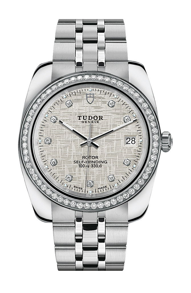 TUDOR Classic Date luxury timepiece - detailed view