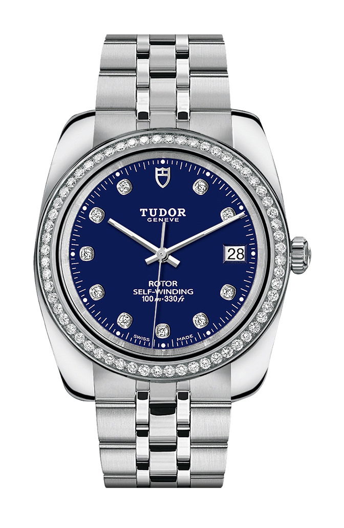 TUDOR Classic Date luxury timepiece - detailed view