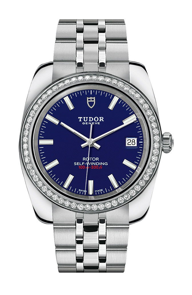 TUDOR Classic Date luxury timepiece - detailed view