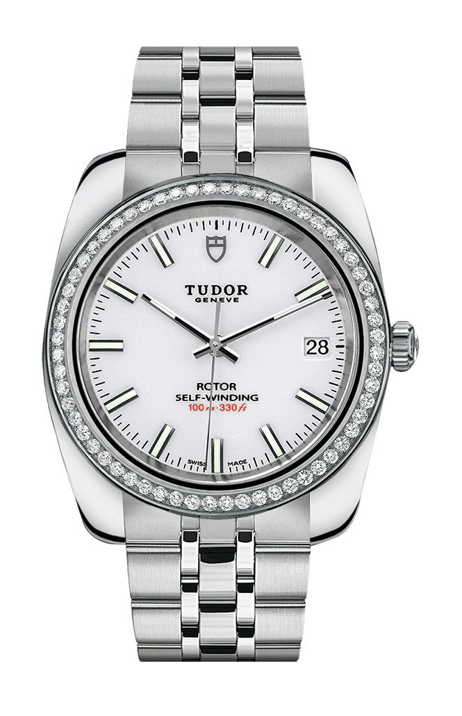 TUDOR Classic Date luxury timepiece - detailed view