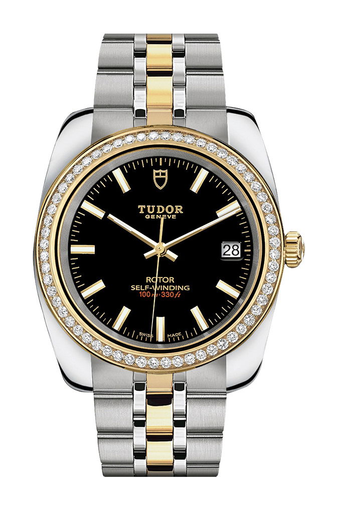 TUDOR Classic Date luxury timepiece - detailed view