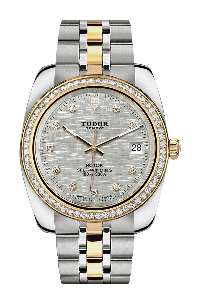 TUDOR Classic Date luxury timepiece - detailed view