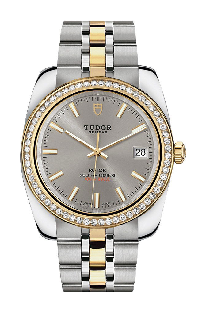 TUDOR Classic Date luxury timepiece - detailed view
