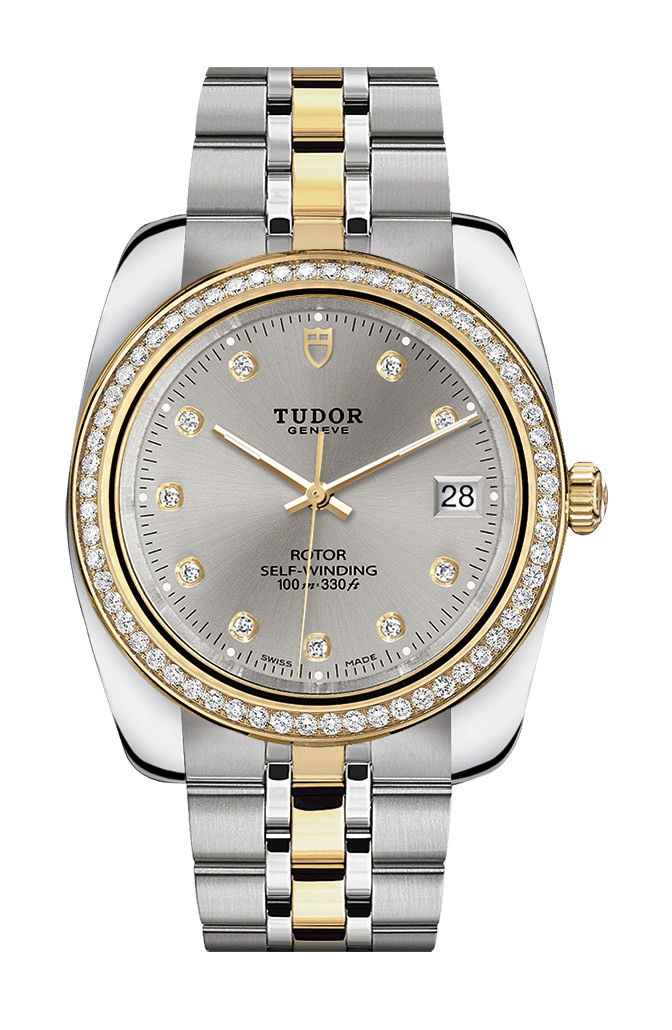 TUDOR Classic Date luxury timepiece - detailed view