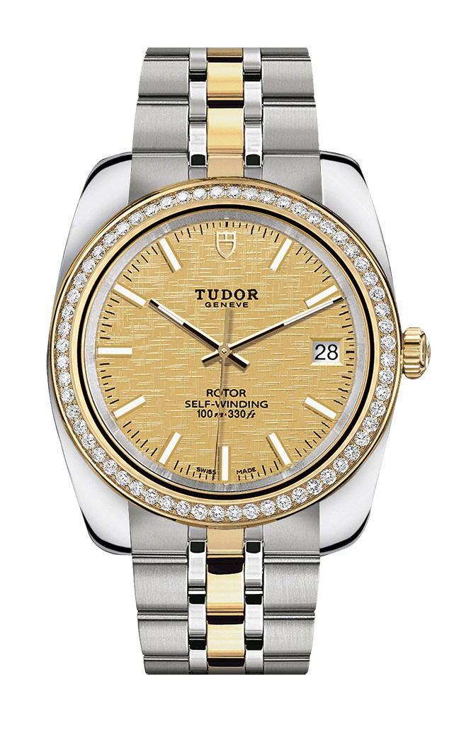 TUDOR Classic Date luxury timepiece - detailed view