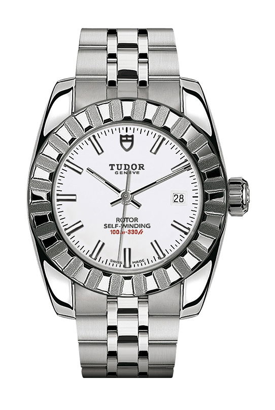 TUDOR Classic Date luxury timepiece - detailed view