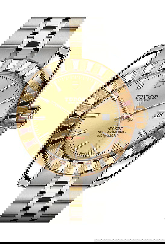 TUDOR Classic Date luxury timepiece - detailed view