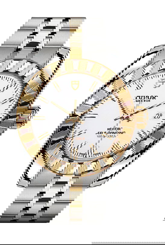 TUDOR Classic Date luxury timepiece - detailed view