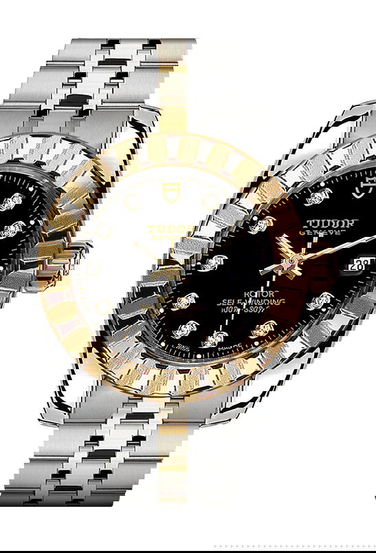 TUDOR Classic Date luxury timepiece - detailed view
