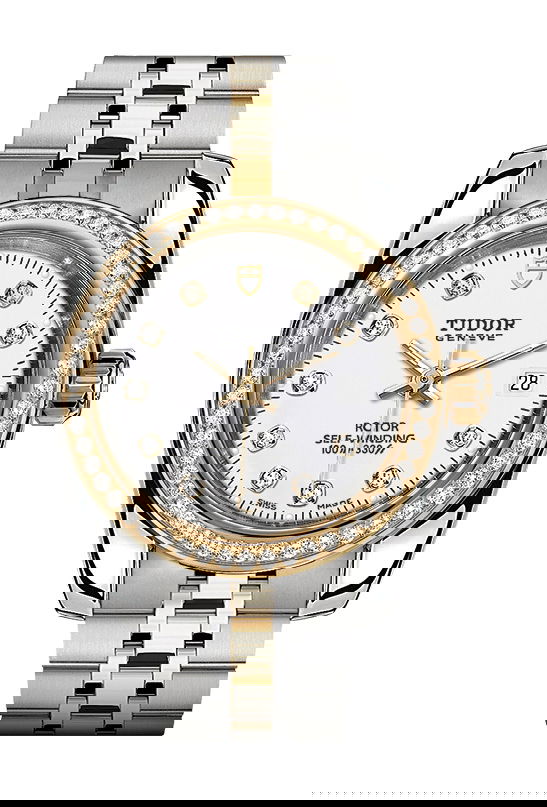 TUDOR Classic Date luxury timepiece - detailed view