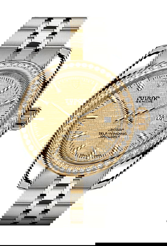 TUDOR Classic Date luxury timepiece - detailed view