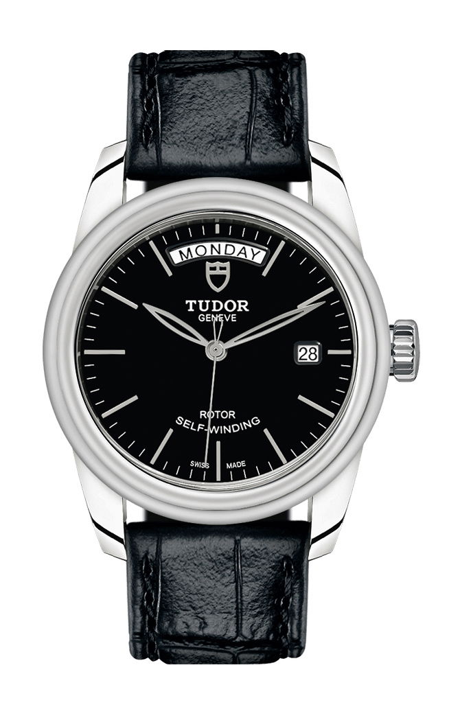 TUDOR Glamour Date + Day luxury timepiece - detailed view