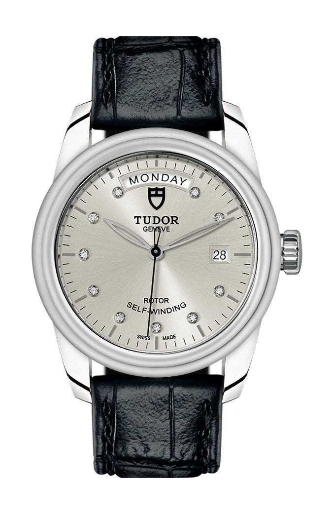 TUDOR Glamour Date + Day luxury timepiece - detailed view