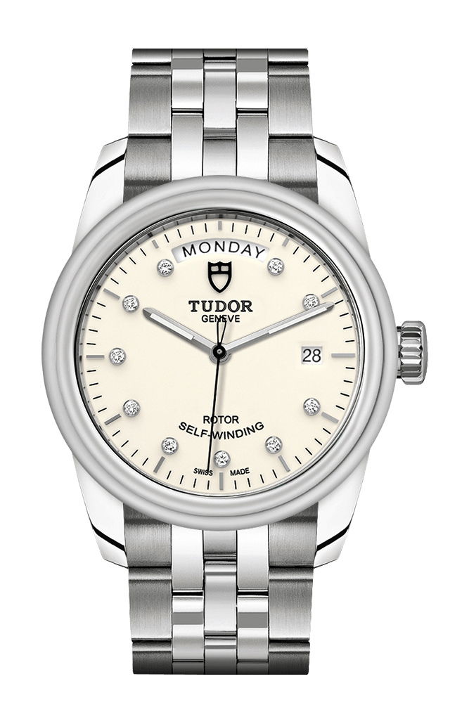 TUDOR Glamour Date + Day luxury timepiece - detailed view