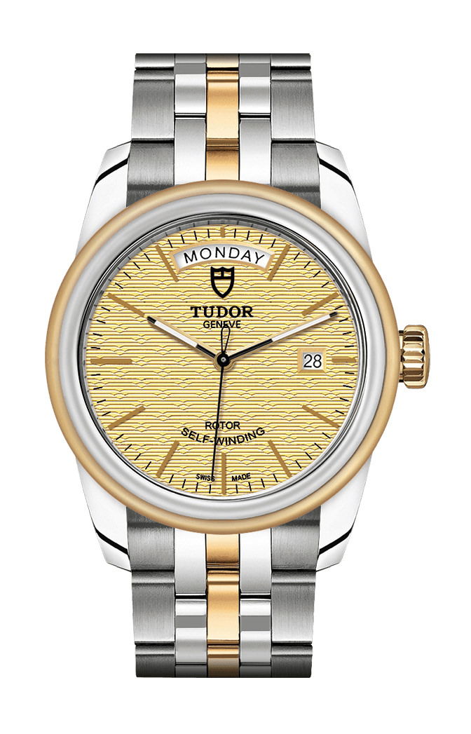 TUDOR Glamour Date + Day luxury timepiece - detailed view