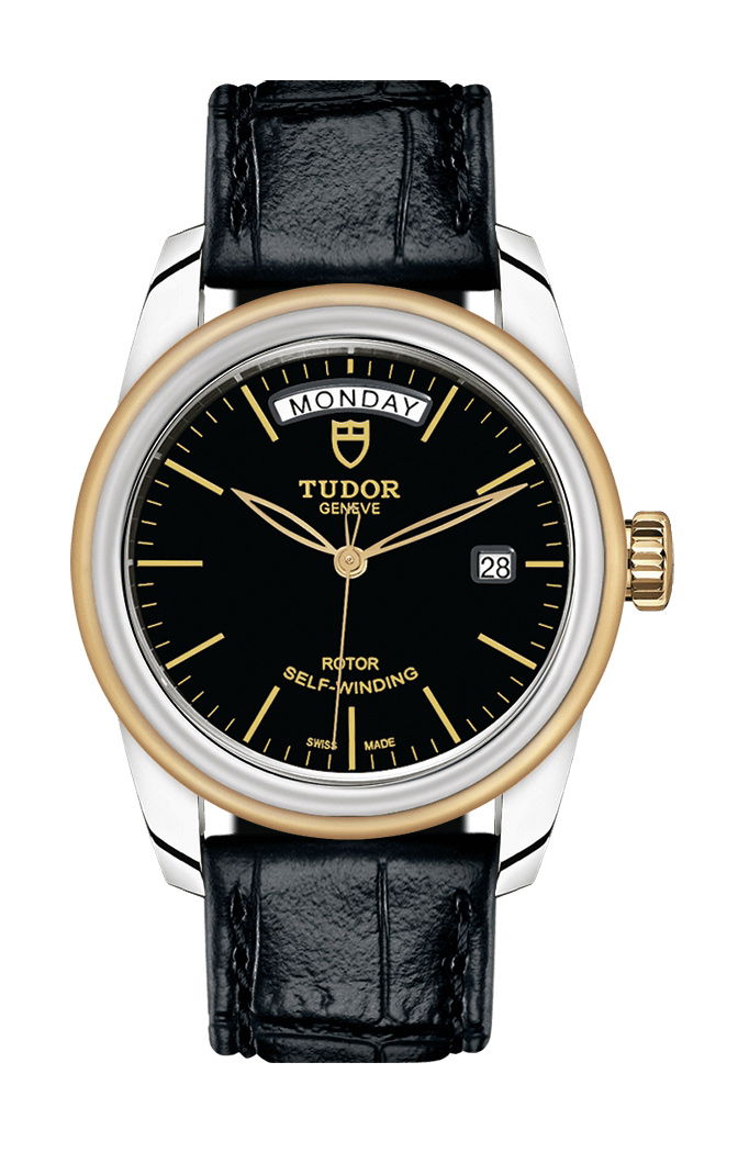 TUDOR Glamour Date + Day luxury timepiece - detailed view