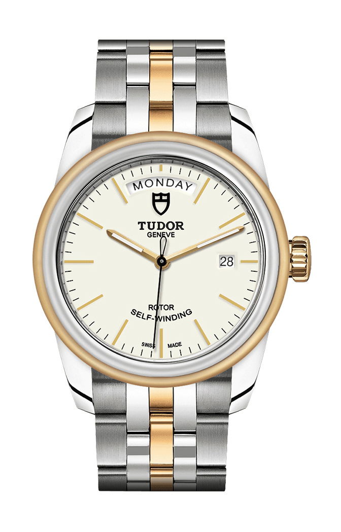 TUDOR Glamour Date + Day luxury timepiece - detailed view