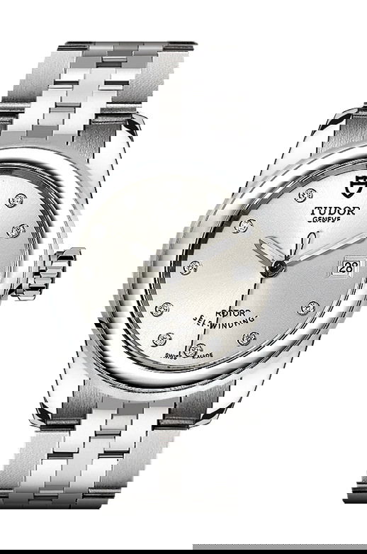 TUDOR Glamour Date luxury timepiece - detailed view