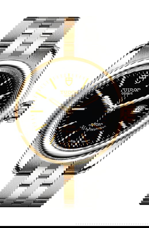 TUDOR Glamour Date luxury timepiece - detailed view