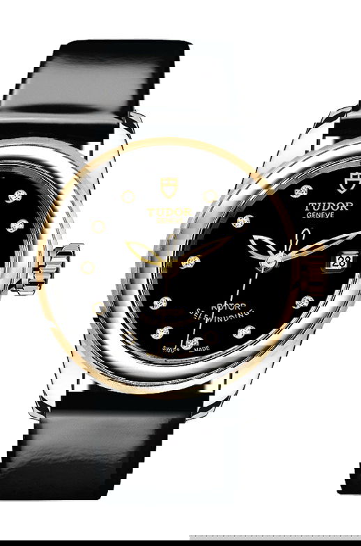 TUDOR Glamour Date luxury timepiece - detailed view