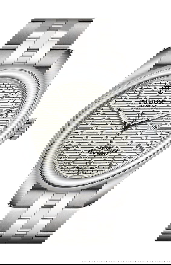 TUDOR Glamour Date luxury timepiece - detailed view