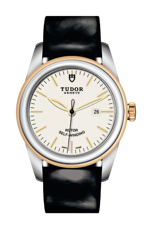 TUDOR Glamour Date luxury timepiece - detailed view