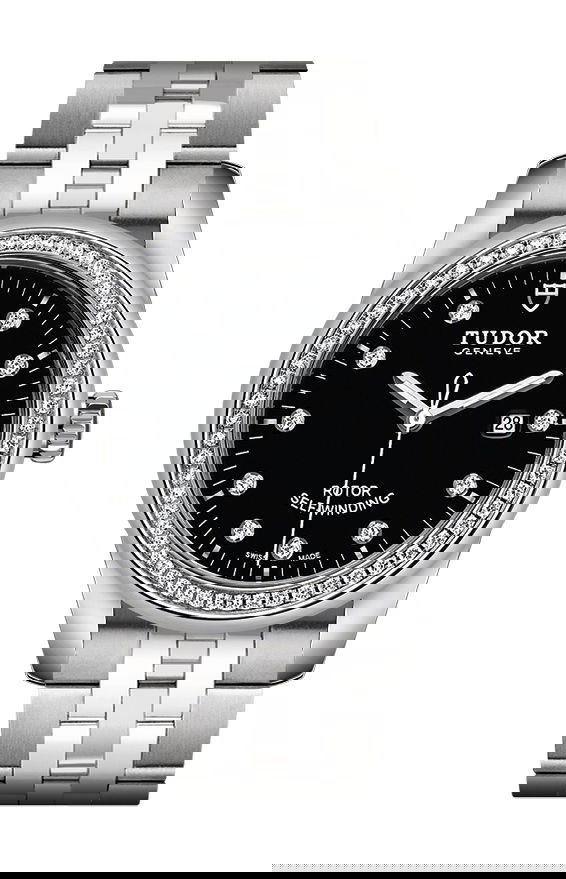 TUDOR Glamour Date luxury timepiece - detailed view