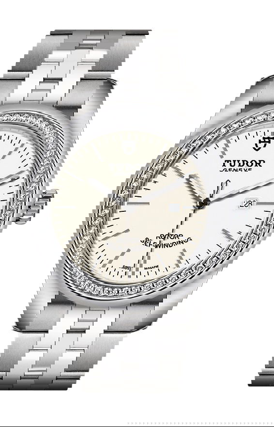 TUDOR Glamour Date luxury timepiece - detailed view