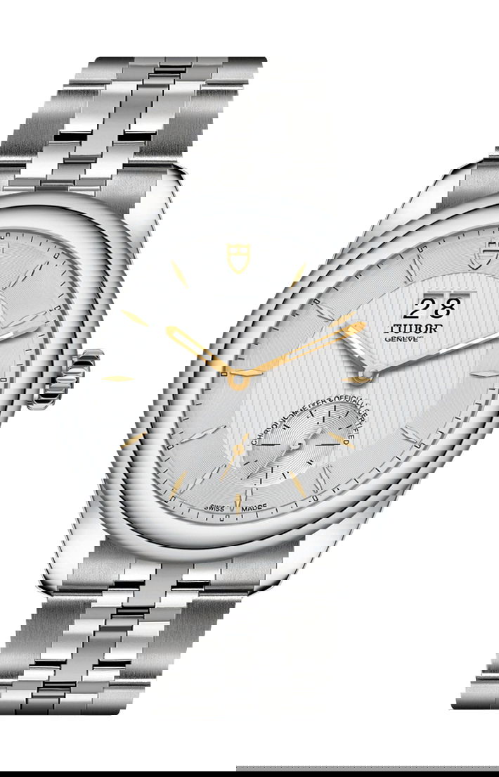 TUDOR Glamour Double Date luxury timepiece - detailed view
