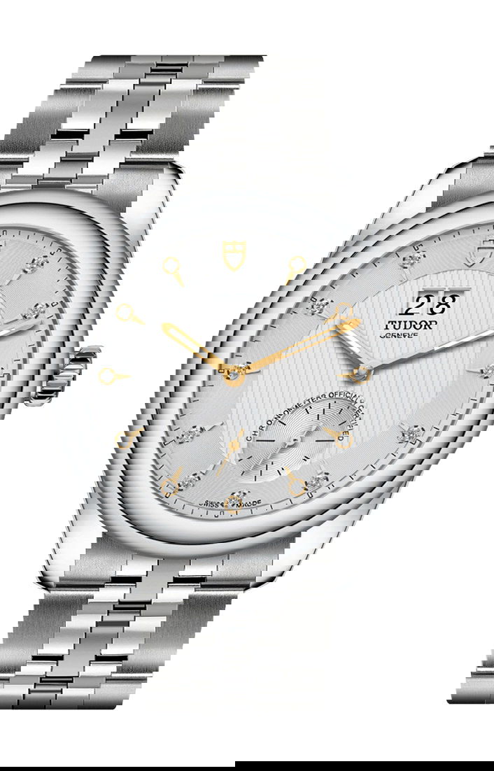 TUDOR Glamour Double Date luxury timepiece - detailed view