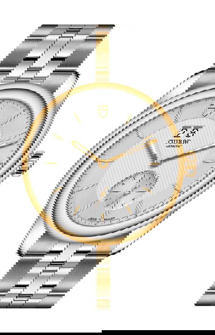TUDOR Glamour Double Date luxury timepiece - detailed view