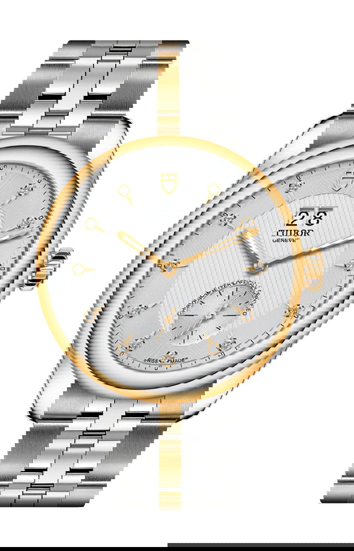 TUDOR Glamour Double Date luxury timepiece - detailed view
